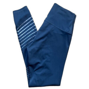 Zobha Athletic Leggings Gray Ankle Length Size Small